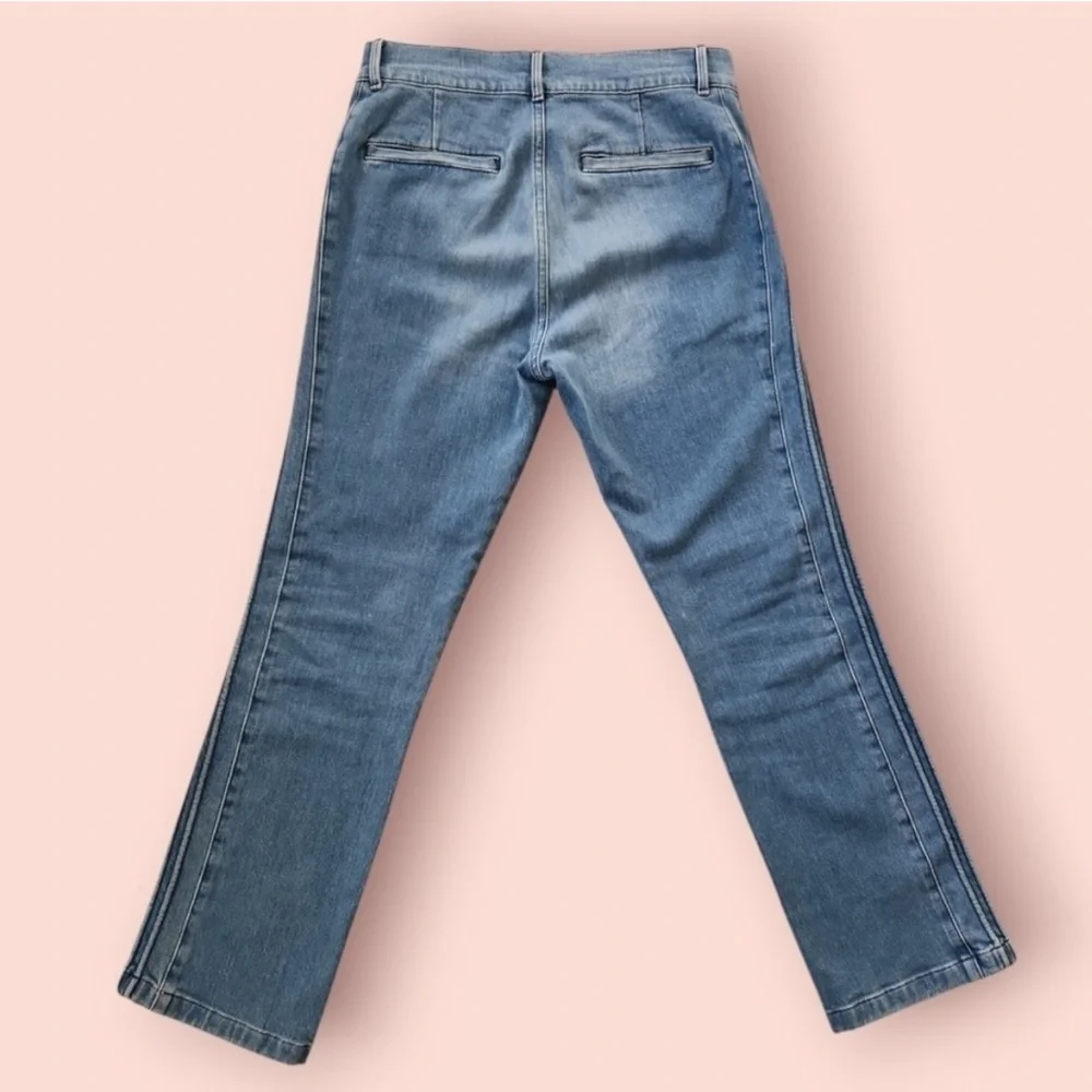 Frame Jeans Parisian Straight Leg Jeans Leon Light Wash Size 24